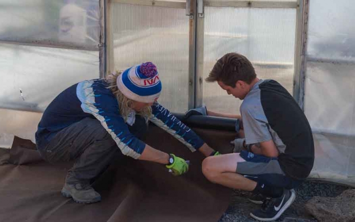 service learning on outdoor leadership course